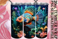 Marine Life Delight - Tumbler Wrap Product Image 1