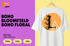 Boho Bloomfield Boho Floral Monogram Product Image 1