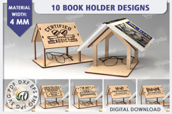 3D Reading Mega Bundle Lasercut. Books SVG. Library decor Product Image 8