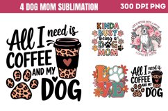 Dog Mom Sublimation Bundle PNG Product Image 3
