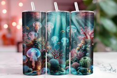Jellyfish Tumbler Wrap | Sublimation | Tumblers Product Image 1