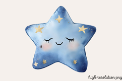 Cute Space Nursery Clipart Sublimation PNG Product Image 1