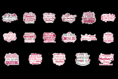 Cute Mothers Day Quotes Stickers Product Image 2