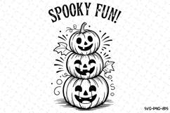Spooky Fun Svg | Halloween Svg | Svg Cut Files Product Image 1