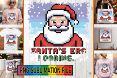 Cheerful Tote Bag Gift Magic PNG, Christmas Product Image 1