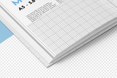 Hardcover Book Mockups - A5/5.8x8.3 inch - 10 views Product Image 14