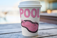 Pink Summer Pool Day Clipart Product Image 5
