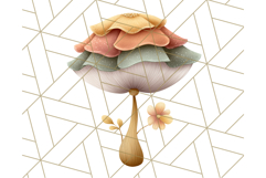 Mushroom Clipart, Realistic Forest Mushrooms PNG Product Image 2