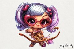 Cupid Anti Valentines Day Clipart PNG Product Image 1