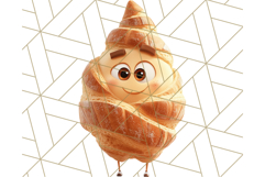 Cute Food PNG Clipart, 3D Adorable Kawaii Characters Png Product Image 2