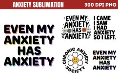 Anxiety Sublimation PNG Product Image 1
