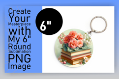 Trendy Round Design for Keychains , Books Product Image 1