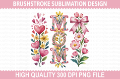 Mother&#039;s Day Brushstrokes Sublimation - Mom Brushstrokes Product Image 1
