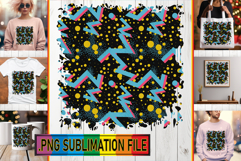 LUMINOUS PNG Art for Gifts, Funky Pattern Product Image 1