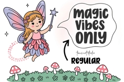 Super Magic Font Bundle, Bubbly Fonts, 5 Styles, Handwritten Product Image 6