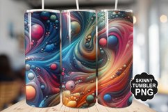 Closeup of Abstract Tumbler Warp - Tumbler PNG Design Product Image 1