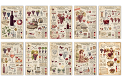 Summer Red Wine Junk Pages Product Image 2