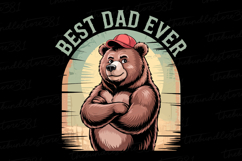 Best Dad Ever svg | Father&#039;s day Svg | Svg Files Product Image 1