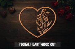 28 Wood Cut Valentine Heart SVG I Paper Cut Valentine Heart Product Image 23