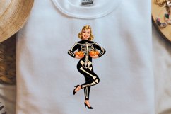 Vintage Witch Halloween Sublimation PNG Product Image 2