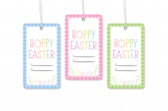 Editable Easter Hang Tag Canva Template - 2 Product Image 3