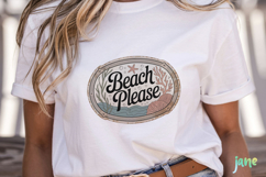 Retro Summer Quotes Labels Clipart Product Image 2