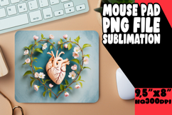 JOYFUL mouse MAT Playful Ideas, 3D Heart Product Image 1