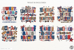 Patriotic Sublimation PNG Bundle Product Image 4