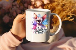 Funny Cat Sarcastic Quote Clipart Sublimation #22 Product Image 2