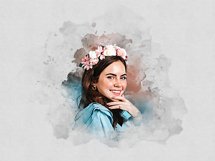 Editable Watercolor Painting Effect Product Image 9
