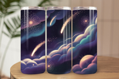 Festive Happy New Year&#039;s Eve 2026 Tumbler Wrap Design Bundle Product Image 3