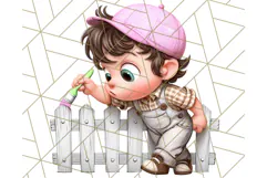 Father's Day Clipart PNG, Funny Dad Cartoon Clip Art Product Image 2