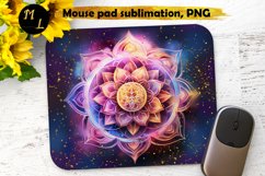 Mandala sublimation design,Mandala Mouse Pad sublimation Product Image 1