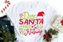Dear Santa I Regret Nothing Svg, Funny Christmas Svg. Product Image 2