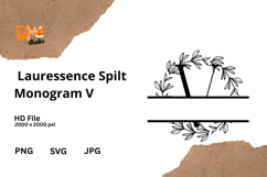Lauressence Split Monogram Product Image 1