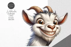 Goat clipart, Animals clipart, Farm animals clipart Product Image 1