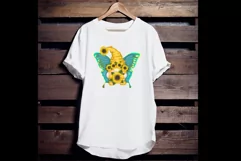 summer gnomes butterflies sunflowers png sublimation Product Image 3