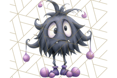 Whimsical Halloween Candy PNG Clipart Product Image 2
