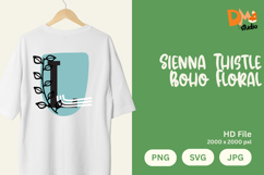 Sienna Thistle Boho Floral Monogram Product Image 1
