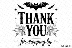 Thank you for dropping by Svg | Halloween Svg | Svg Cut File Product Image 1