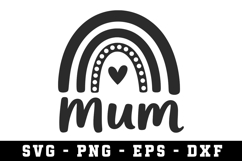 Mum Design Svg Svg |Mother Day SVG Cut file Product Image 1
