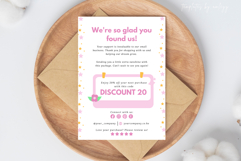 Cute Small Business Thank You Card - Printable &amp; Editable Product Image 3