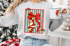 Preppy Merry Christmas PNG Christmas Coquette, Christmas Png Product Image 3