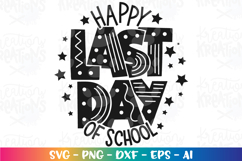 Graduation svg Happy Last day of school Fun party kids Product Image 2