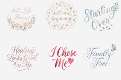 Fresh Start New Chapter Clipart | Watercolor Healing PNG Product Image 4