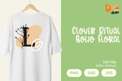 Clover Ritual Boho Floral Monogram Product Image 1