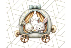 Royal Carriage & Princess Vehicle PNG Clipart for Fairytales Product Image 2