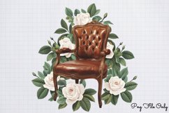 Antique Winter Photography Clipart PNG Product Image 1