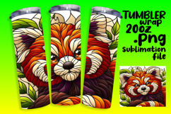 ARTISTIC 20oz Tumbler Template , Animals Product Image 1