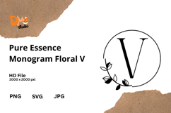 Pure Essence Monogram Floral Product Image 1